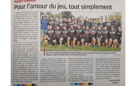 Rugby Féminin RC Marseillais