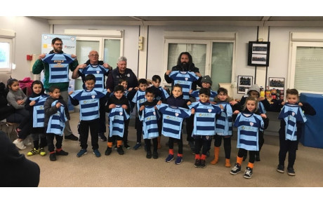 Remise des maillots M6-M8
